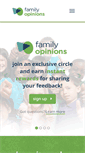 Mobile Screenshot of familyopinions.com